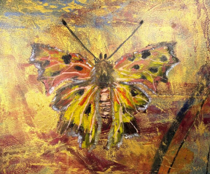 Goldene Serie - Schmetterling